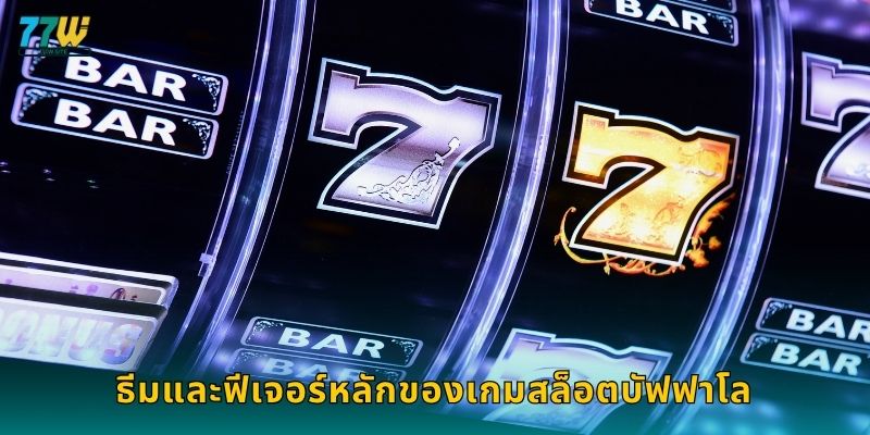 ธีมและฟีเจอร์หลักของเกมสล็อตบัฟฟาโล